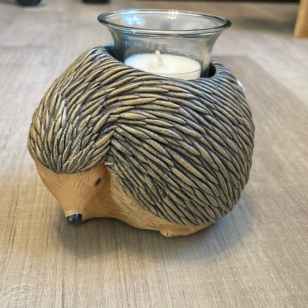 Partylite| mama hedgehog votive holder| NIB